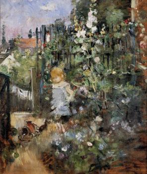 Berthe Morisot : Child in the Rose Garden
